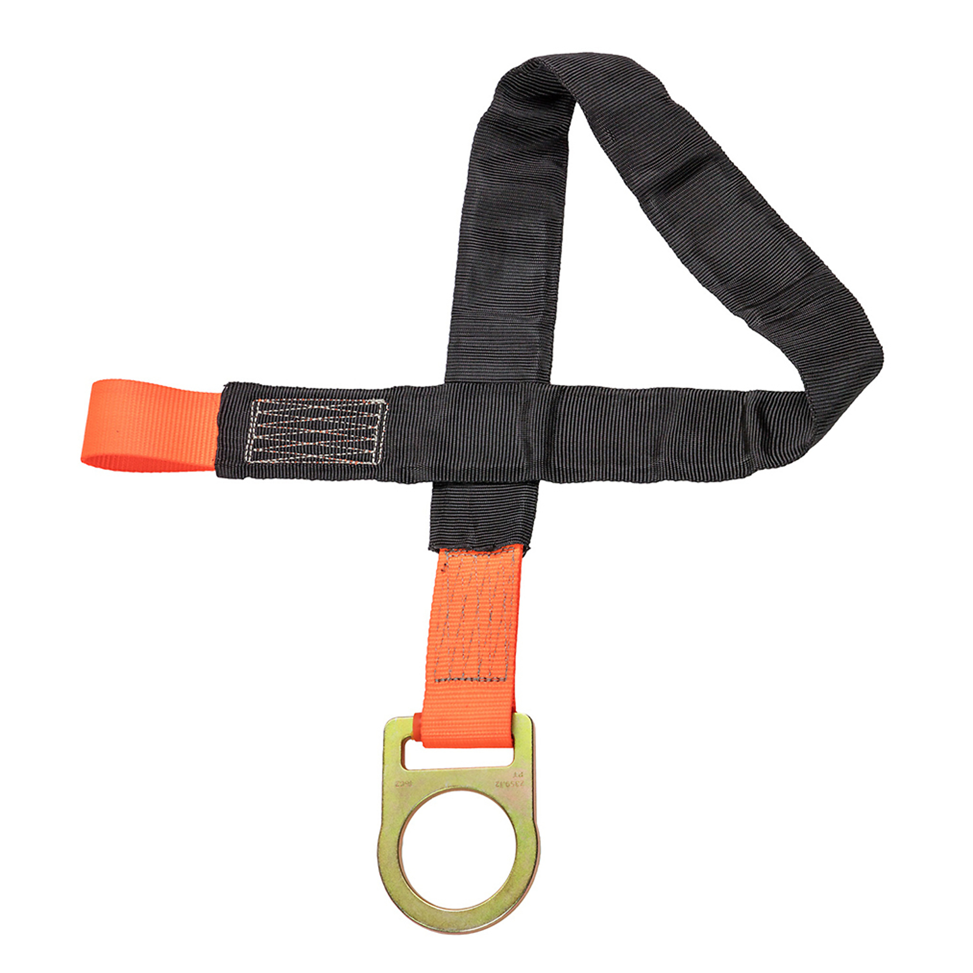 Malta Dynamics 4ft Concrete Anchor Strap, OSHA and ANSI Compliant, 5,000 lb (22kN) Breaking Strength, 310 lb Weight Capacity, Model# A6400